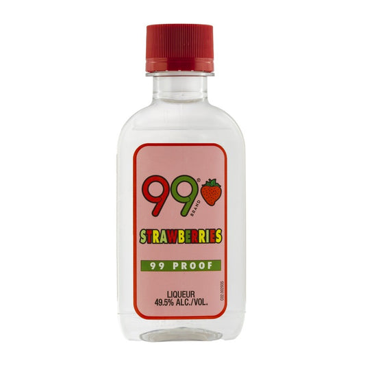 99 Brand Strawberry Fruit Liqueur 99 - 100ML