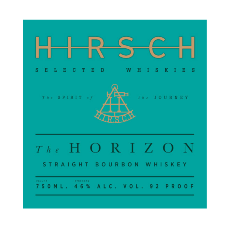 Hirsch Straight Bourbon The Horizon 92 - 750ML - Front Label