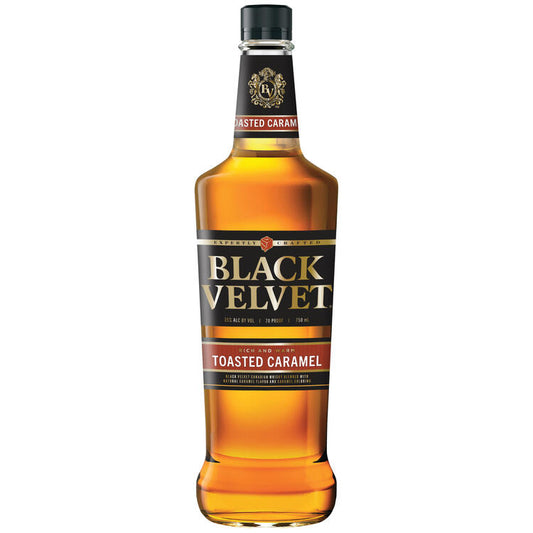 Black Velvet Toasted Caramel Flavored Whisky 70 - 750ML - Front