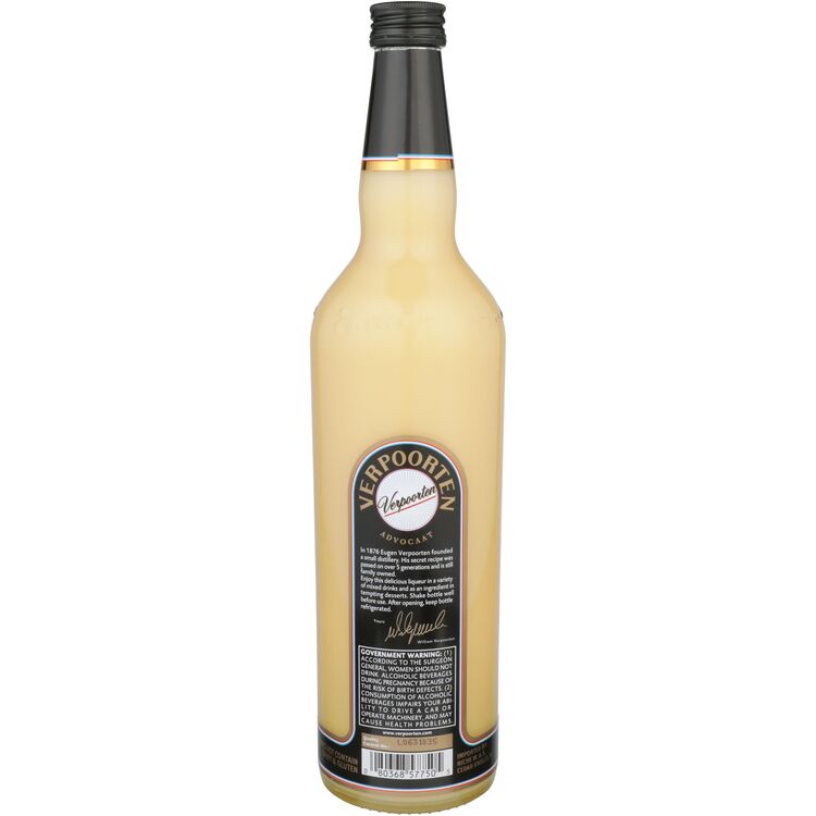 Verpoorten Advocaat Egg Liqueur 40 - 1.0L - Back