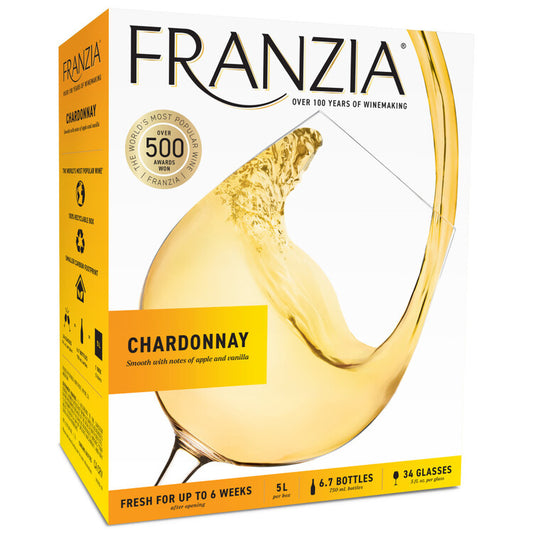 Franzia Chardonnay South Eastern Australia - 5.0L - Front