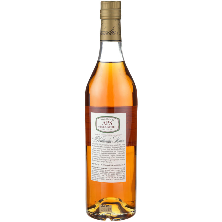 Normandin Mercier Petite Champagne Cognac Vsop 7 Yr 80 - 750ML - Back