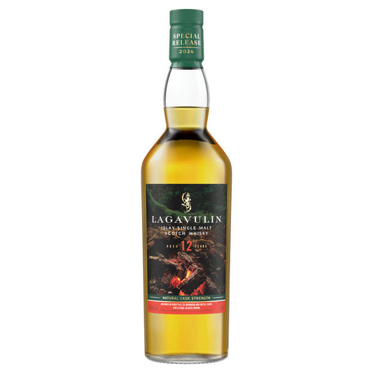 Lagavulin Single Malt Scotch Natural Cask Strength Special Release 202 - 750ML - Front