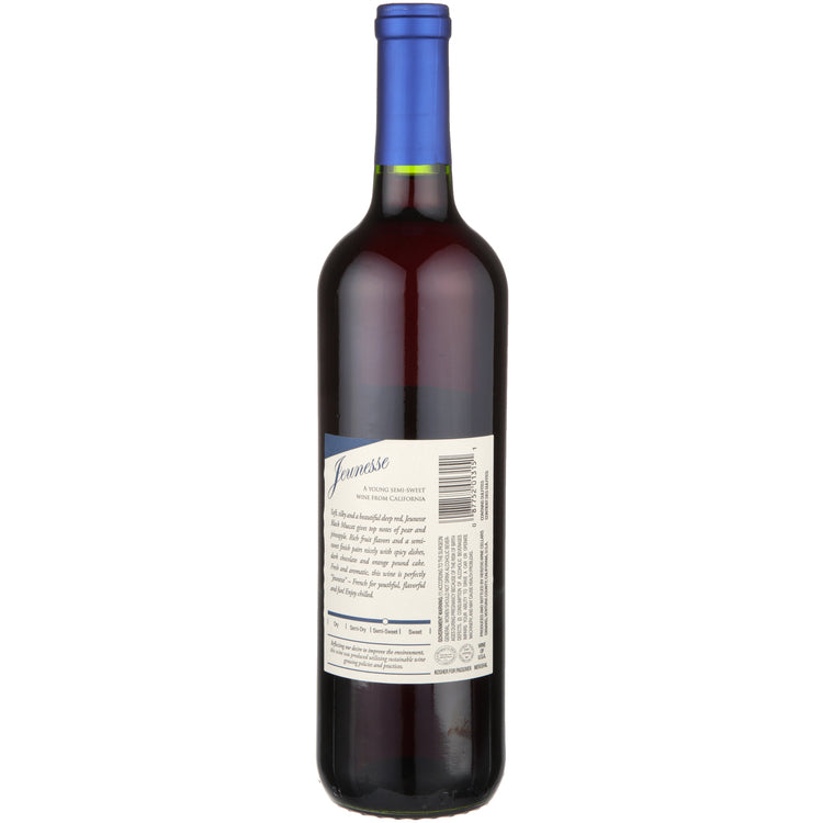 Jeunesse Black Muscat California - 750ML - Back