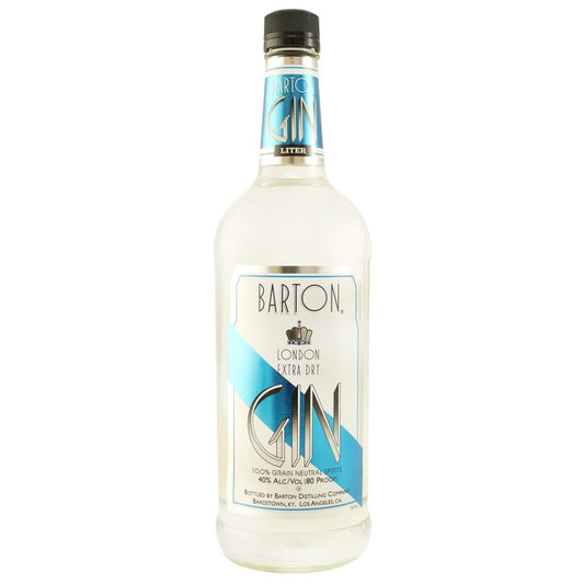 Barton London Extra Dry Gin 80 - 1.0L