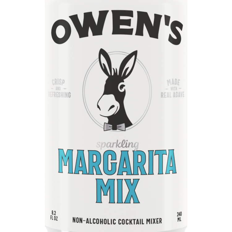Owen's Craft Mixers Sparkling Margarita Mix - 240ML - Front Label