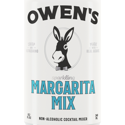 Owen's Craft Mixers Sparkling Margarita Mix - 240ML - Front Label