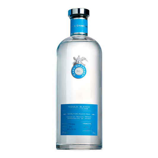 Casa Dragones Tequila Blanco 80 - 750ML - Front