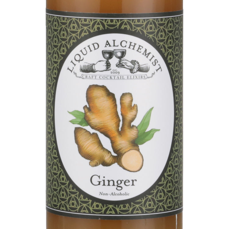 Liquid Alchemist Ginger Syrup - 750ML - Front Label