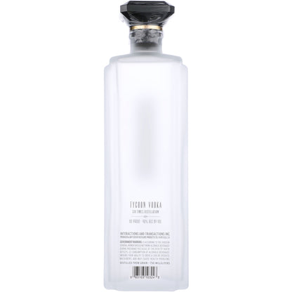 Tycoon Vodka Special 80 - 750ML - Back