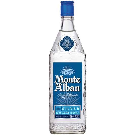 Monte Alban Tequila Silver 80 - 750ML - Front