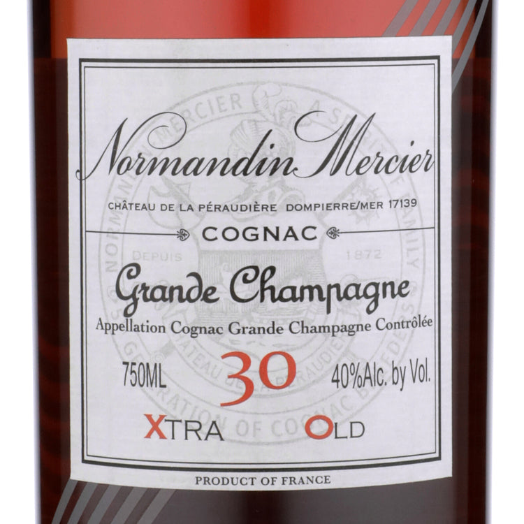 Normandin Mercier Grande Champagne Cognac Extra Old 30 Yr 80 - 750ML - Front Label