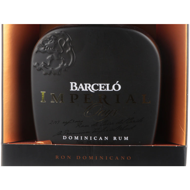 Ron Barcelo Aged Rum Imperial Onyx 80 - 750ML - Front Label