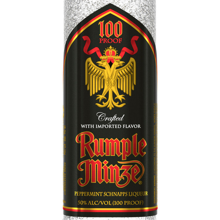 Rumple Minze Peppermint Schnapps 100 - 375ML - Front Label