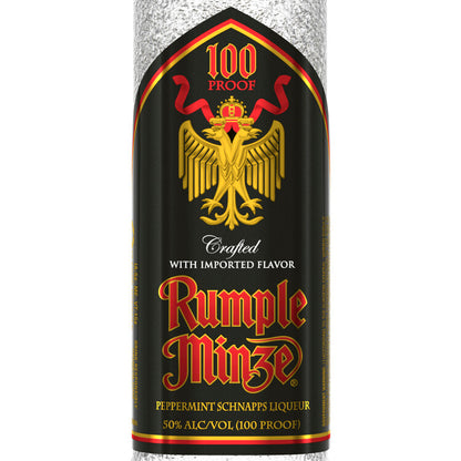 Rumple Minze Peppermint Schnapps 100 - 375ML - Front Label