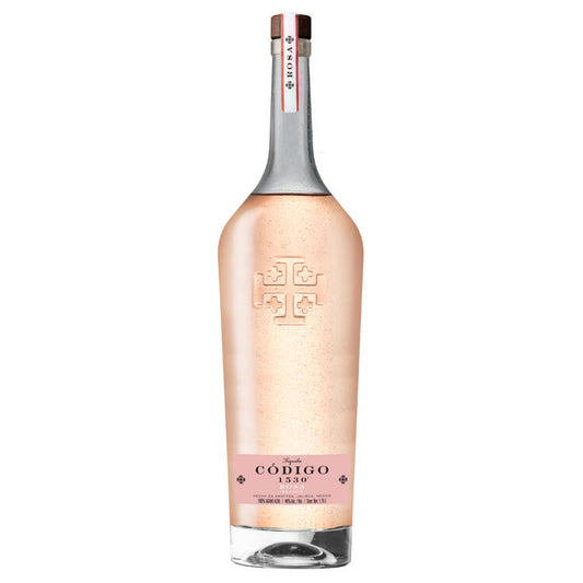Codigo 1530 Tequila Blanco Rosa 80 - 1.75L - Front