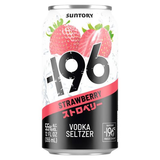 -196 Strawberry Vodka Seltzer Cocktail 11 - 355ML