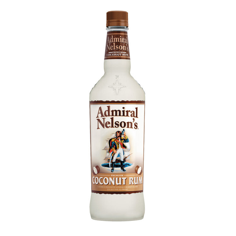Admiral Nelson's Coconut Flavored Rum 42 - 1.0L - Front