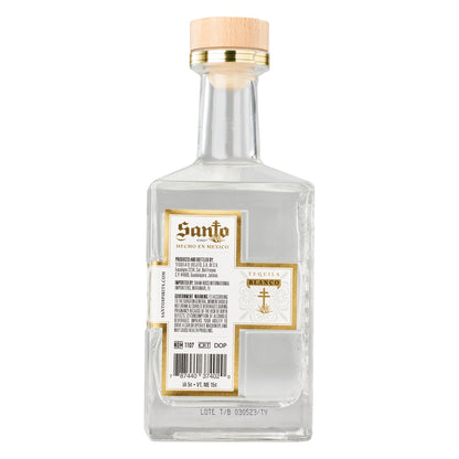 Santo Tequila Blanco Fino 80 - 750ML - Back