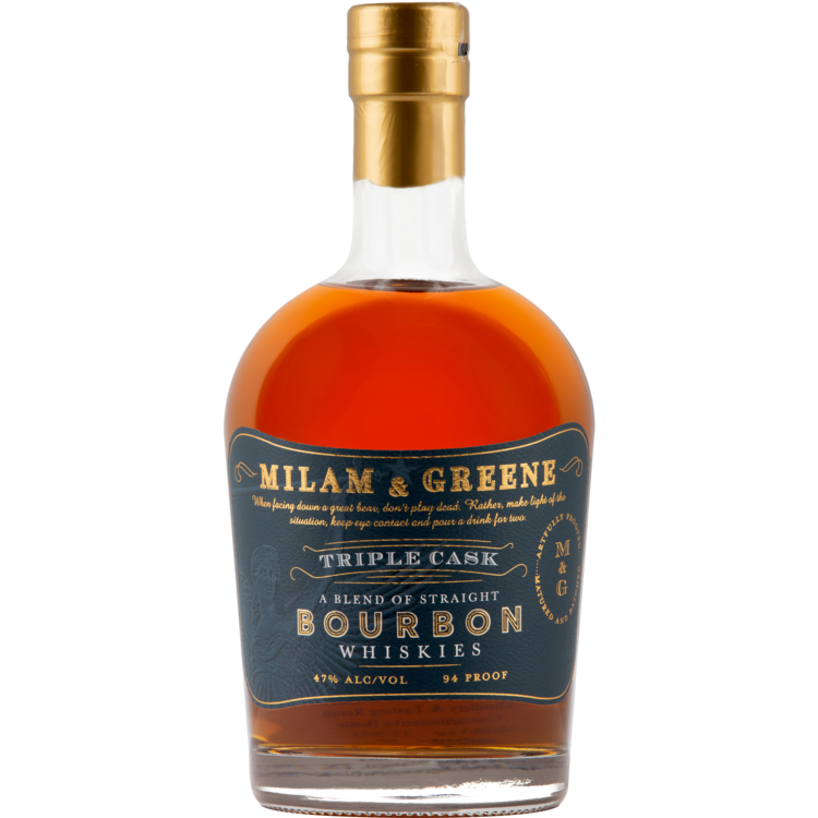 Milam & Greene Blended Bourbon Triple Cask 94 - 750ML - Front