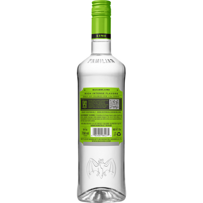 Bacardi Lime Flavored Rum Lime 70 - 750ML - Back