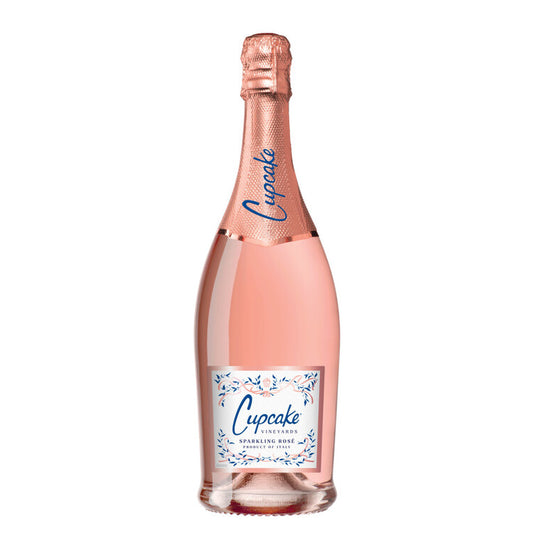 Cupcake Vineyards Sparkling Rose Wine Italy - 750ML - Front