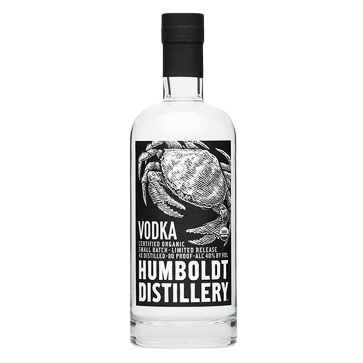 Humboldt Distillery Vodka Small Batch Limited Release 80 - 750ML - Front