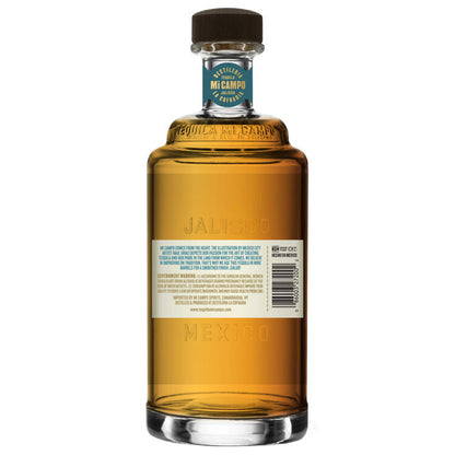 Mi Campo Tequila Reposado 80 - 1.0L - Back
