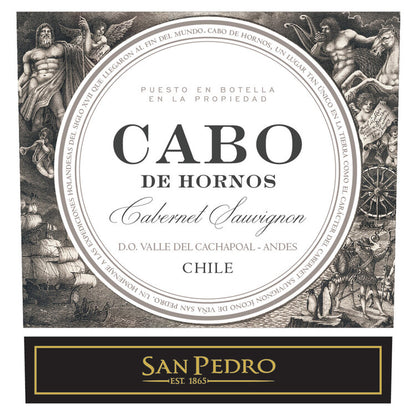 Cabo De Hornos Cabernet Sauvignon Cachapoal Valley 2019 Wood Box - 750ML