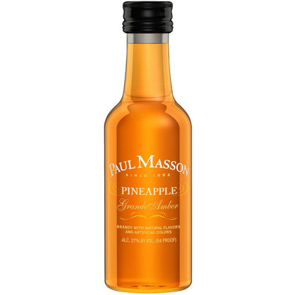 Paul Masson Pineapple Flavored Brandy Grande Amber 54 - 50ML