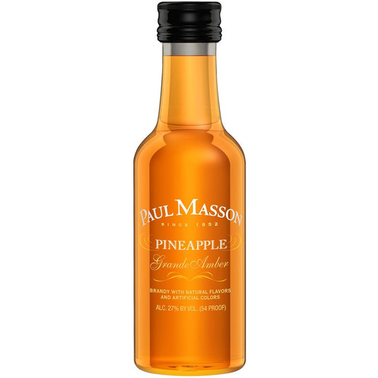 Paul Masson Pineapple Flavored Brandy Grande Amber 54 - 50ML