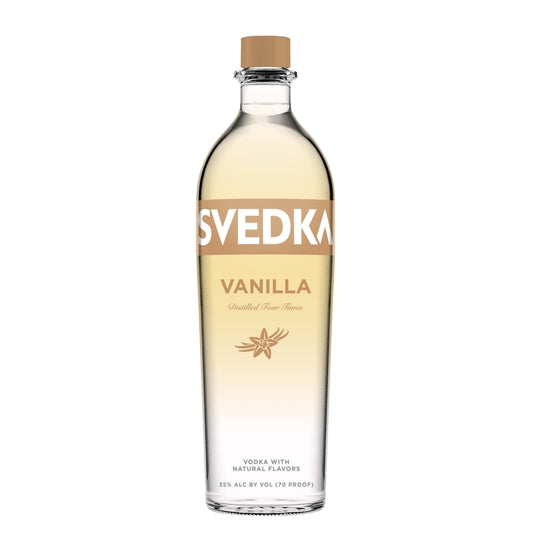 Svedka Vanilla Flavored Vodka 70 - 1.0L - Front
