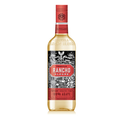 Rancho Alegre Tequila Reposado 80 - 750ML - Front