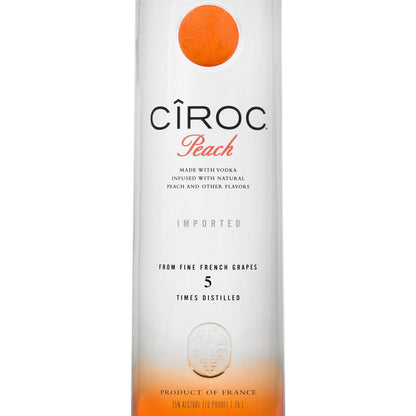 Ciroc Peach Flavored Vodka 70 - 1.75L