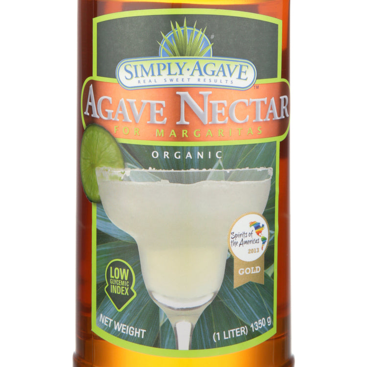 Simply Agave Agave Nectar Light - 1.0L - Front Label