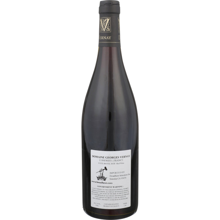 Georges Vernay Cote Rotie Blonde Du Seigneur 2018 - 750ML