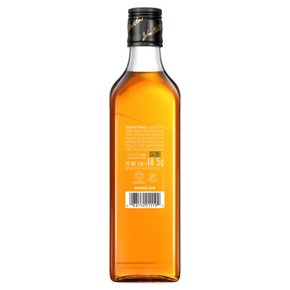 Johnnie Walker Blended Scotch Black Label 12 Yr 80 - 375ML - Back