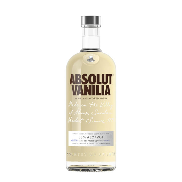 Absolut Vanilla Flavored Vodka Vanilia 76 - 1.0L - Front