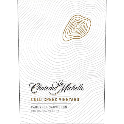 Chateau Ste. Michelle Cabernet Sauvignon Cold Creek Vineyard Columbia - 750ML - Front Label