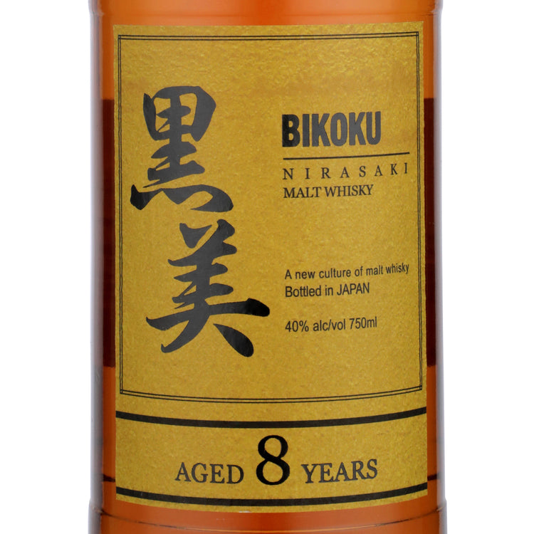 Bikoku Single Malt Whisky 8 Yr 80 - 750ML - Front Label