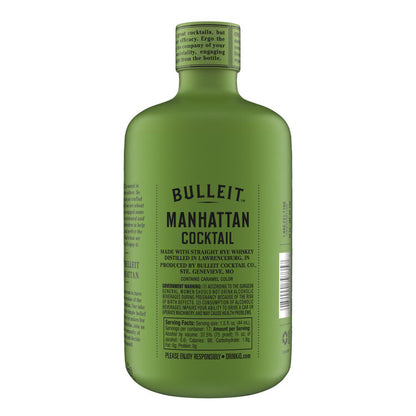 Bulleit Manhattan 75 - 750ML - Back