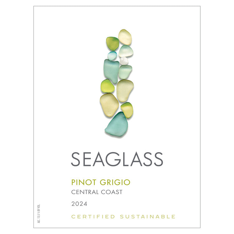 Seaglass Pinot Grigio Santa Barbara County - 750ML - Front Label