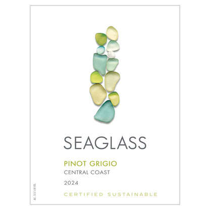 Seaglass Pinot Grigio Santa Barbara County - 750ML - Front Label