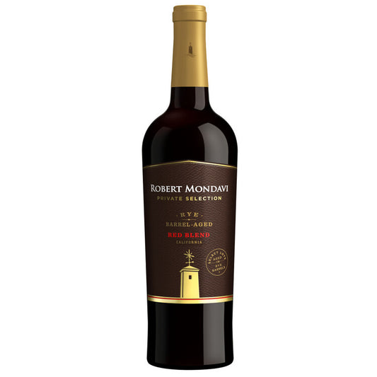 Robert Mondavi Private Selection Red Blend Aged In Rye Barrels Califor - 750ML