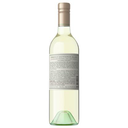 Emmolo Sauvignon Blanc Lake County/Napa County/Solano County Californi - 375ML - Back