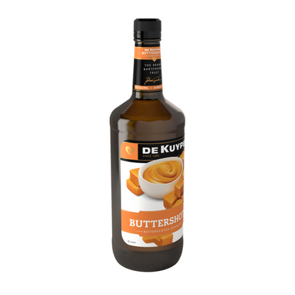 Dekuyper Butterscotch Schnapps Buttershots 30 - 1.0L - Front Label