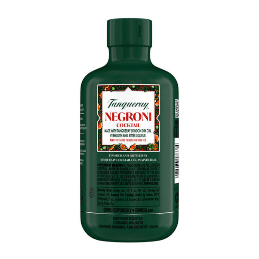 Tanqueray Cocktail Negroni Collection 49.8 - 375ML - Back