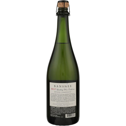 Banshee Brut Ten-Of-Cups California - 750ML - Back