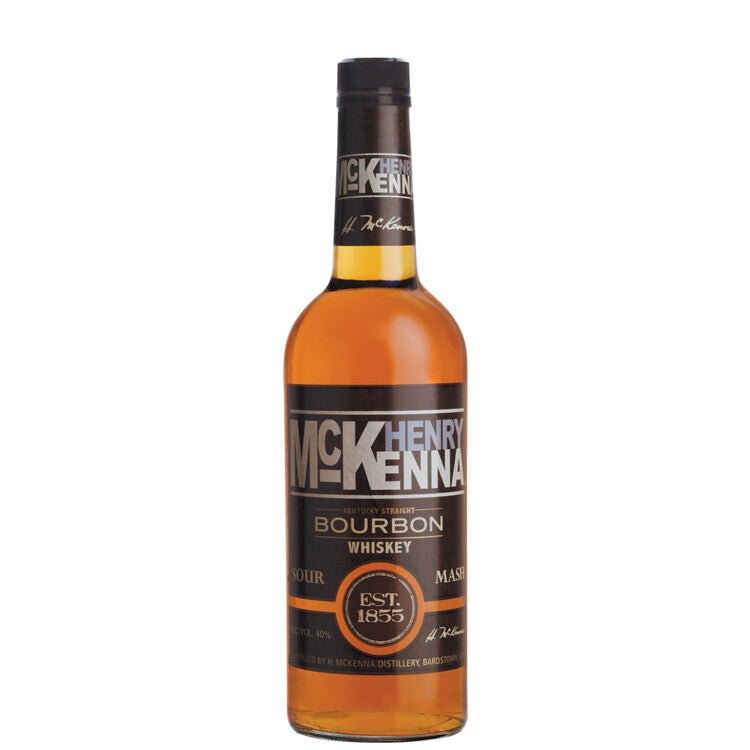Henry Mckenna Straight Bourbon Sour Mash 80 - 750ML - Front
