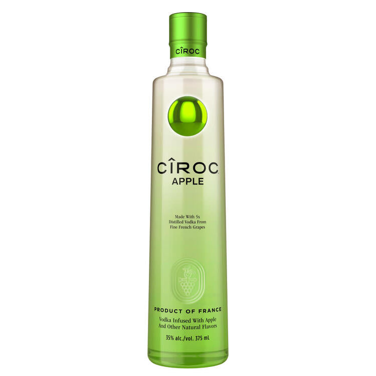 Ciroc Apple Flavored Vodka 70 - 375ML - Front